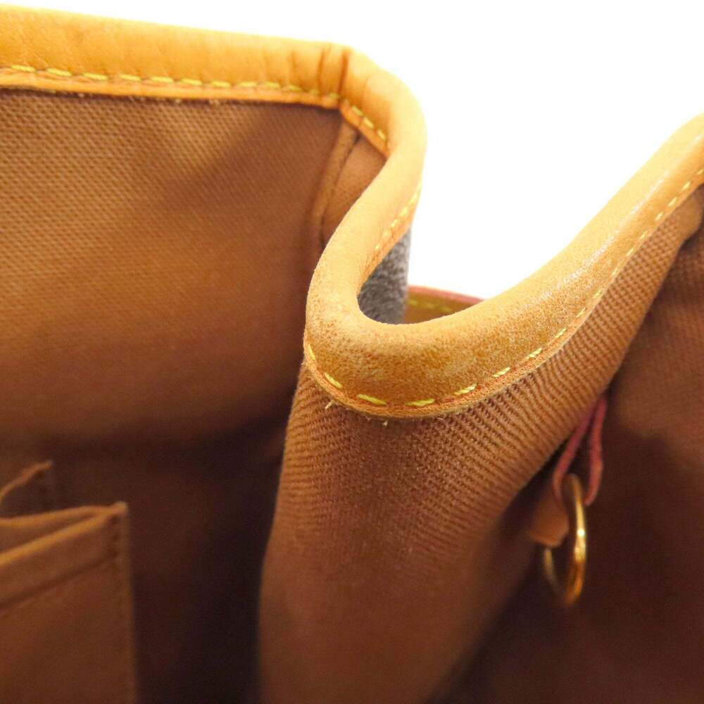LOUIS VUITTON Authentic Brown Monogram Canvas Tote Bag - Picture 9 of 16